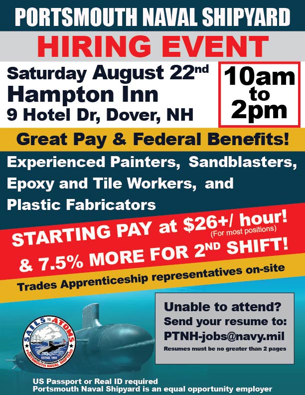 August 22 Hiring Event